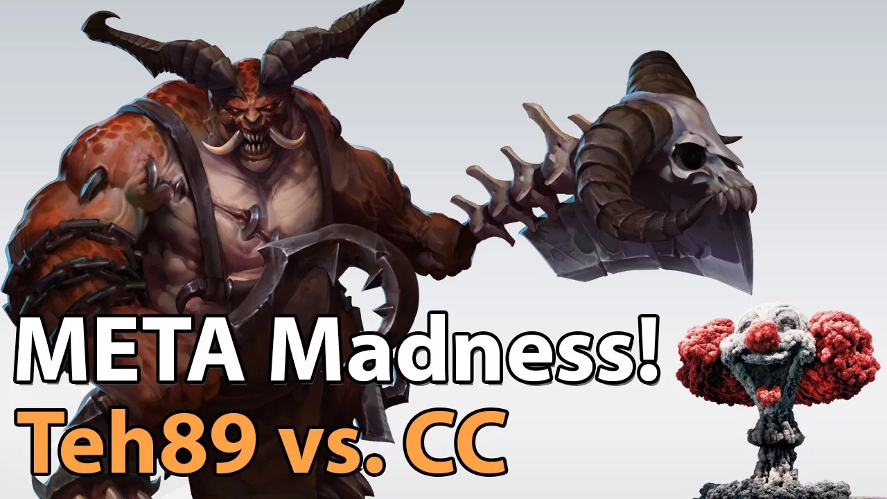 ► META MADNESS! Teh89 vs. CrowingCocks - Heroes of the Storm