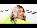 james charles pretending to be dua lipa for 35 seconds