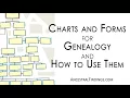 Charts and Forms for Genealogy and How to Use Them Ancestral Findings Podcast