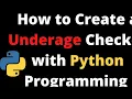 Age finder using python Pydroid 3