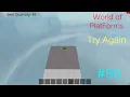 Placing and Removing Blocks Python World of PlatForms Try Again Episode 59