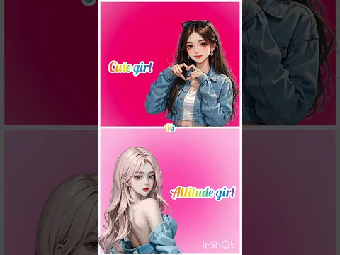 cute girl🥰vs😎 attitude girl#dress👗#short video#shorts#short#new#viral#trending