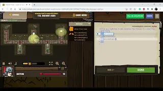 CodeCombat level 11b answer