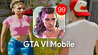DESTROYING my PHONE with FAKE GTA VI