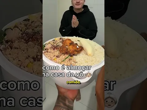 quando você almoça na casa da sua vô 😹 KKKKK #memes