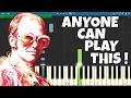 Tiny Dancer Piano Tutorial - Elton John