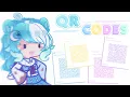 Custom brushes I use qr codes -