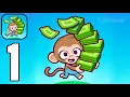 Monkey Mart - Gameplay Walkthrough Part 1 Tutorial Manage Mart Android iOS