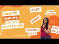 How to dispute At t Sprint Cable Tv Utility Collections
