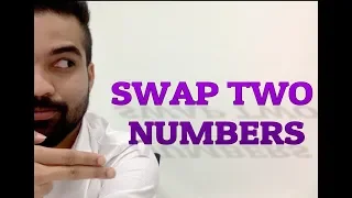 Swap Two Numbers in Vothla s Coding 1000 Python Programs