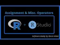 R Programming Assignment Miscellaneous Operators in R