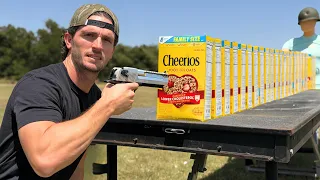 How Many Boxes of Cereal to Stop a Bullet?