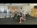 Low Lunge Switch Jumps
