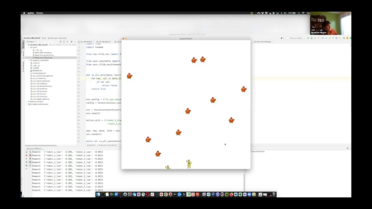 Jonathan Mugan: RLlib, a Python Library for Deep Hierarchical Multi-Agent Reinforcement Learning
