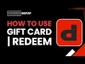 How to Use a Depop Gift Card Redeem It Step-by-Step Guide