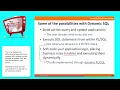 Introduction to Dynamic SQL in PLSQL - Part 1