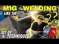 MIG Welding Basics For BEGINNERS!! How To Set Up Your Welder + Tips, Tricks \u0026 Techniques!!
