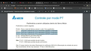 Trem de pulso servo motor