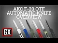 AKC F-20 Automatic OTF Knife Overview
