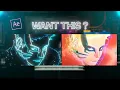 Easy Outline glow Rainbow glow effect After Effects