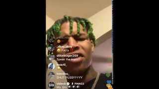 bbg baby joe educate weed smokers on instagram live