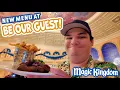 We Tried the NEW Menu at Be Our Guest in Magic Kingdom