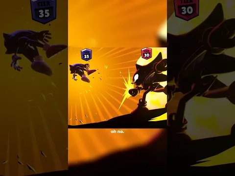 Shadow Knocks out Sonic #shorts
