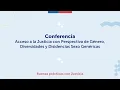 Download Lagu Conferencia “Acceso a la Justicia con Perspectiva de Género\