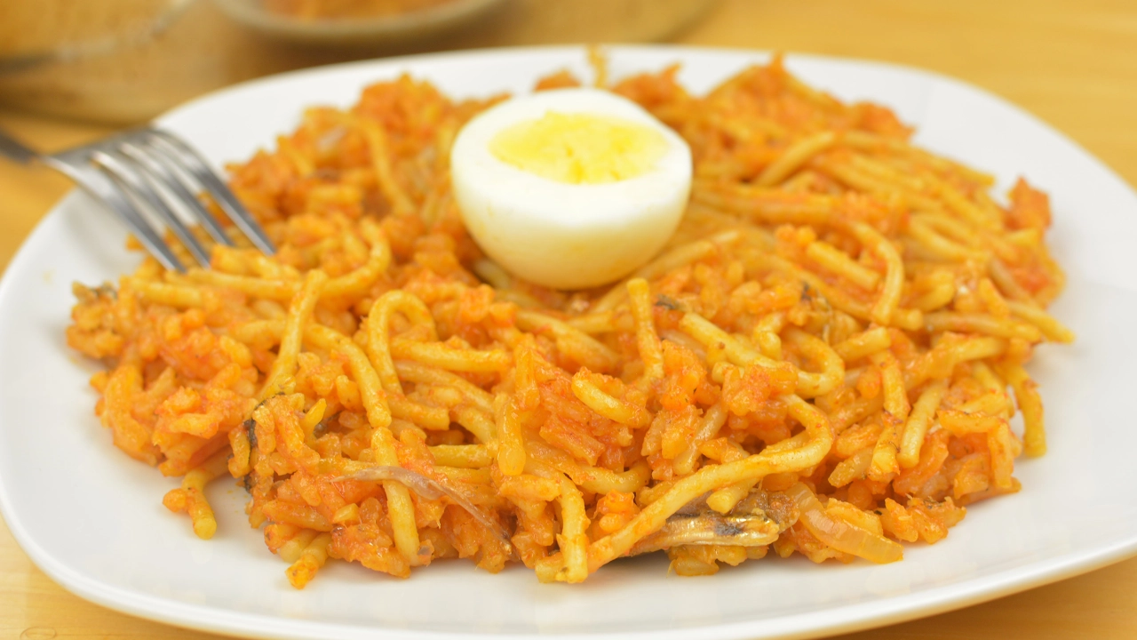 Pasta Recipes: Rice Spaghetti Concoction   Afropotluck