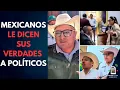 Lagu Mexicans CONFRONT, throw mud and TIE UP politicians | Meanwhile in Mexico