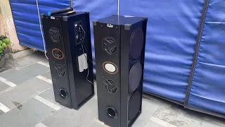 dj stone 17000 mic dj party tower speakers karaoke order on 9650722798 dj partyspeaker speaker 