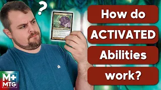 How do ACTIVATED abilities work in Magic the Gathering Manfred Plus Magic