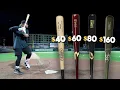 DOES PRICE MATTER ON WOOD BATS 40 vs 60 vs 80 vs 160 vs 300 Wood Bat Review