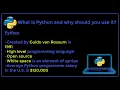 What Is Python and why should you use it Complete Python Programming Course - Beginner to Expert
