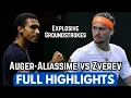 Lagu Auger-Aliassime Power Surge vs Alexander Zverev Full Highlights Before Doha 2026 (HD)