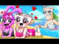 Download Lagu BALLERINO LOLOLO Falls in Love CAPPUCCINA \u0026 PINKI On The Beach!? - Love Story | Brainrot Animation