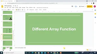 Basic concept of some Array function in PHP PHP Basic Tutorial in Bengali Part 5