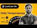 LeetCode 739 Daily Temperatures