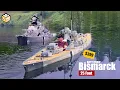 Built 25 Foot Bismarck Battleship for just 400
