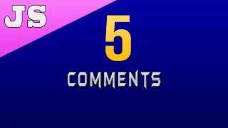 Comments in Javascript - 5