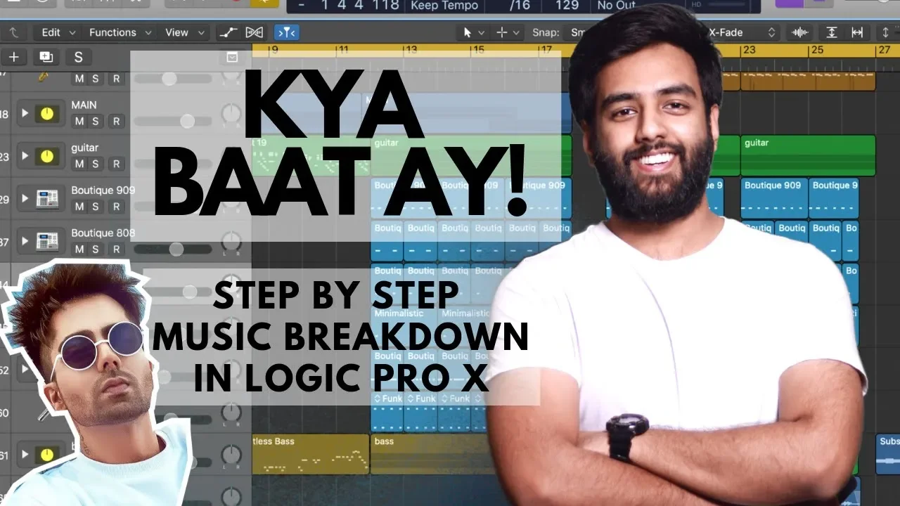 Kya Baat Ay | Music Breakdown | Hardy Sandhu | Music Production | Logic Pro X Tutorial