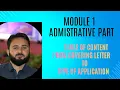 MODULE 1 CL TO TYPE OF APPLICATION
