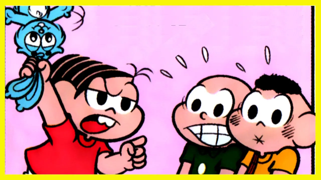 O PLANO DOS FIOS DE CABELO - QUADRINHOS DA TURMA DA MÔNICA