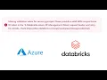 Databricks Storage Credential Creation Error Solved