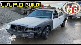 I'm Building an LAPD Police Car!