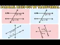Parallel Lines Cut by a Transversal Part 3