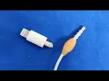Convert iphone 14 Lightning plug Earphones Into 3 5mm plug DIY