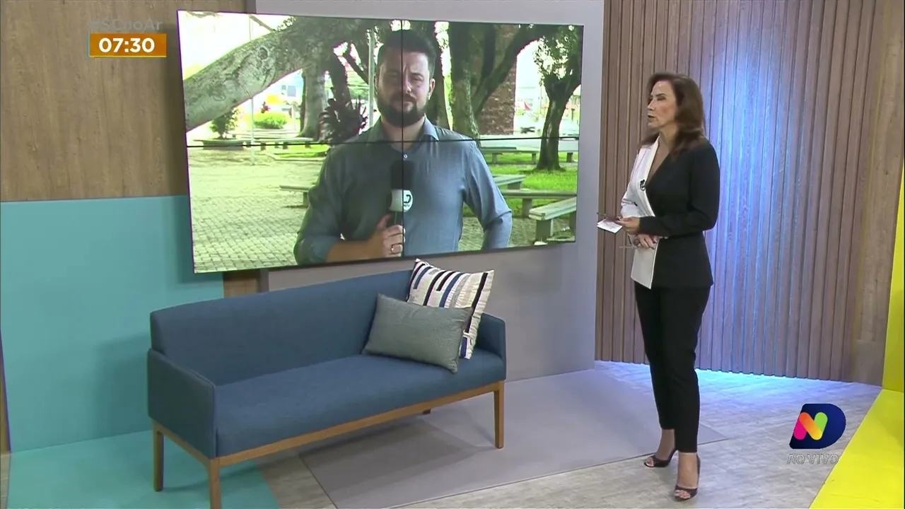 Chuva intensa na região Sul de SC causa alagamentos em Cocal do Sul e Turvo