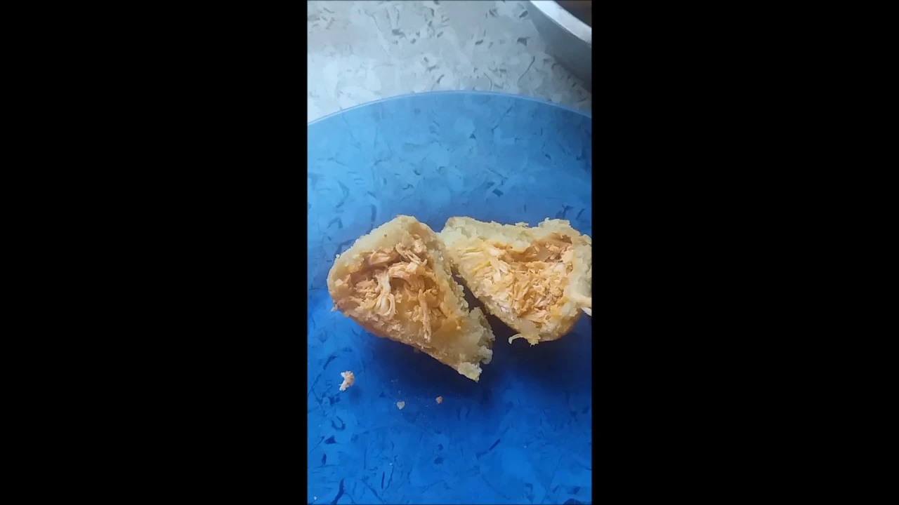 COXINHA COM FARINHA DE MILHO