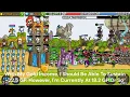 Grow Castle 23 100 000 Waves DH5H Ice Hybrid Build